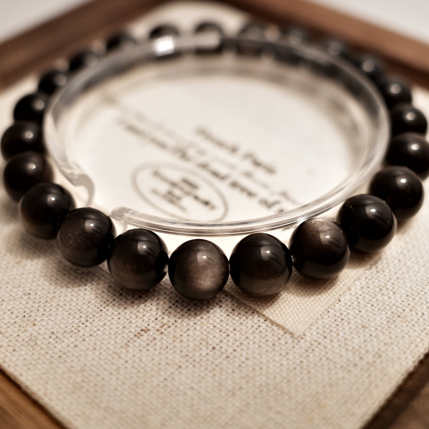Obsidian Bracelet(12mm)
