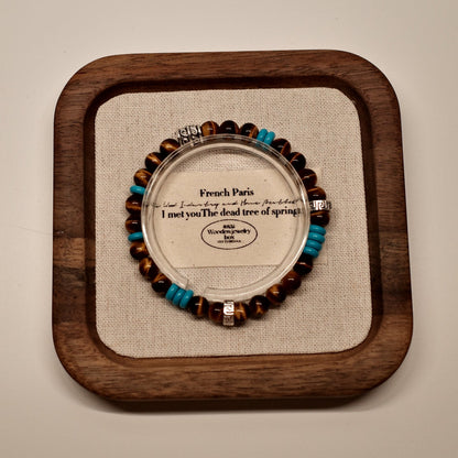 Tiger Pine Guardian-Tiger‘s eye(6mm)